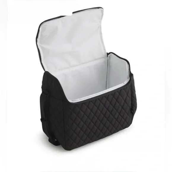 Vera Bradley Lunch Crossbody in Moonless Night (Black) Quilted - Picture 3 of 4